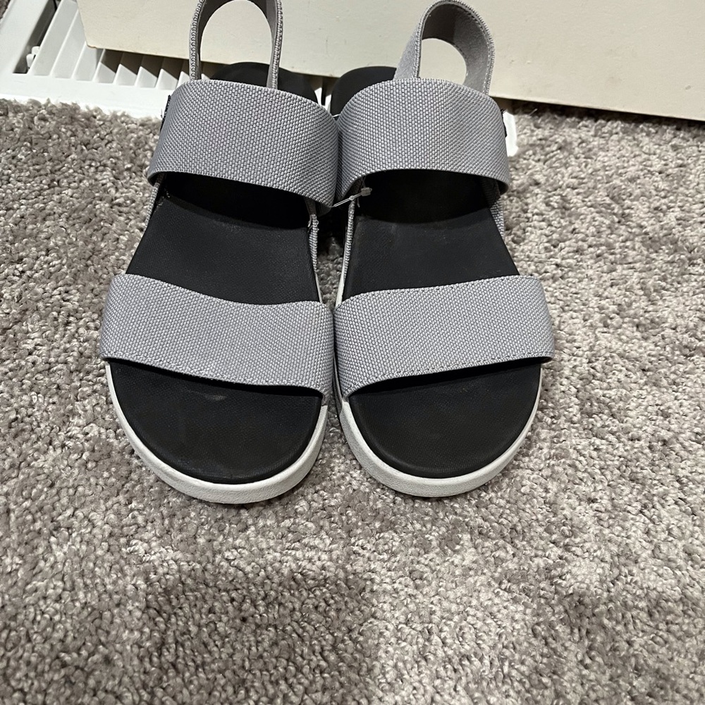 COPY - Keen size 8.5 double strap gray sandal Elle backstrap